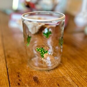 Anthropologie Icon Glass: Cactus $30
